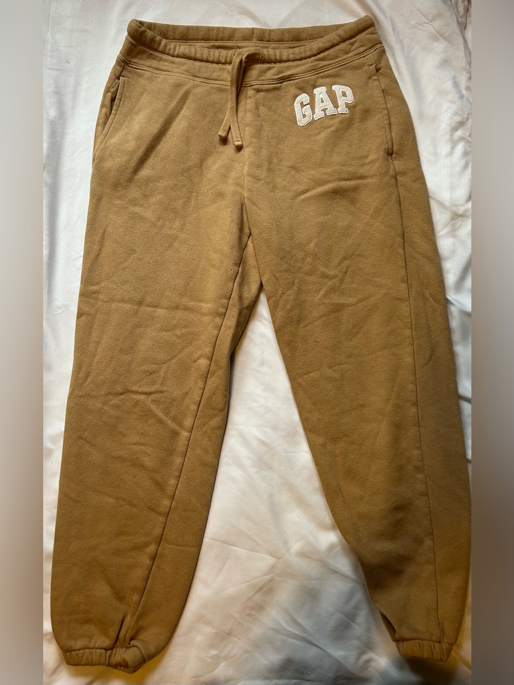 Retro GAP Tan Sweatpants - Cozy Jogger Pants
